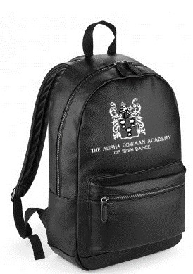 The Alisha Cowman Academy Faux Leather Back Pack