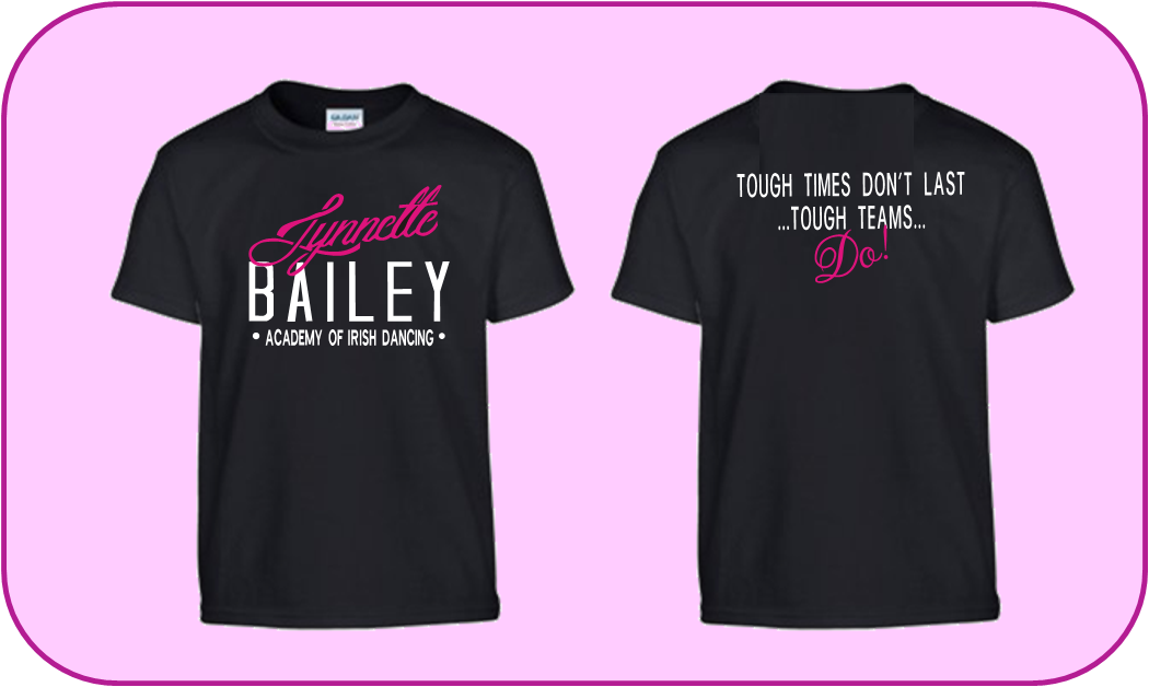 Lynnette Bailey Irish dance T-Shirt (Figure Team Only)