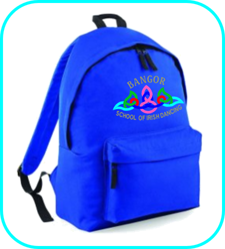 Bangor School Blue Back Pack