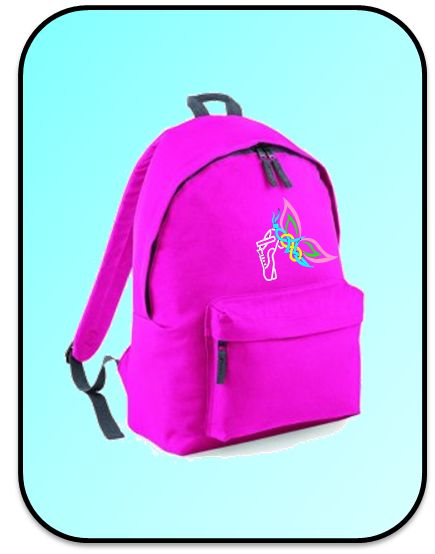 Backpack Butterfly Design (Various Colours)