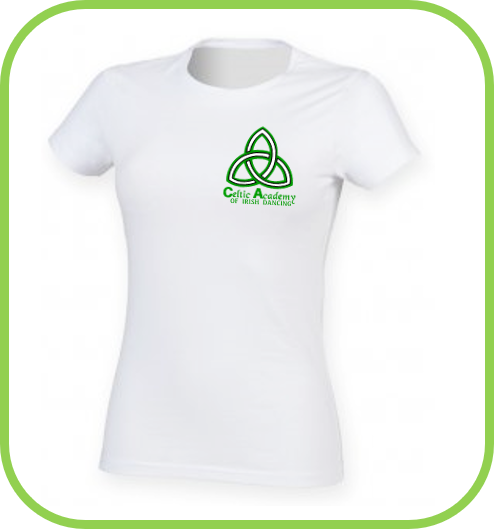 Celtic Academy White T Shirt