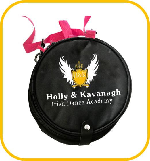Holly and Kavanagh Feis/wig bag