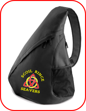 Seavers Black Monostrap Bag