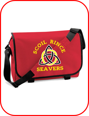 Seavers Red Messenger Bag
