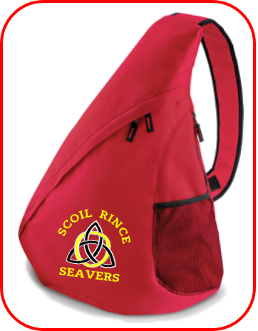 Seavers Red Monostrap Bag