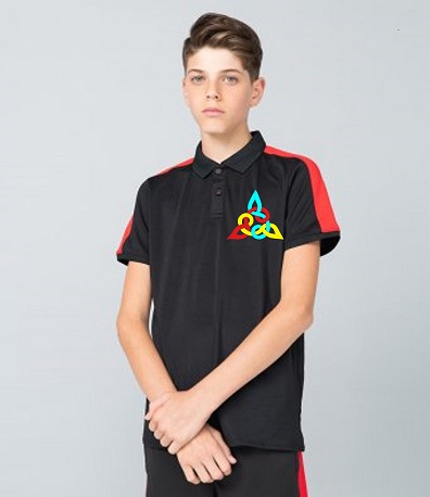 Charters School Contrast Polo Shirt (includes back badge)