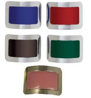 Square Coloured Buckles