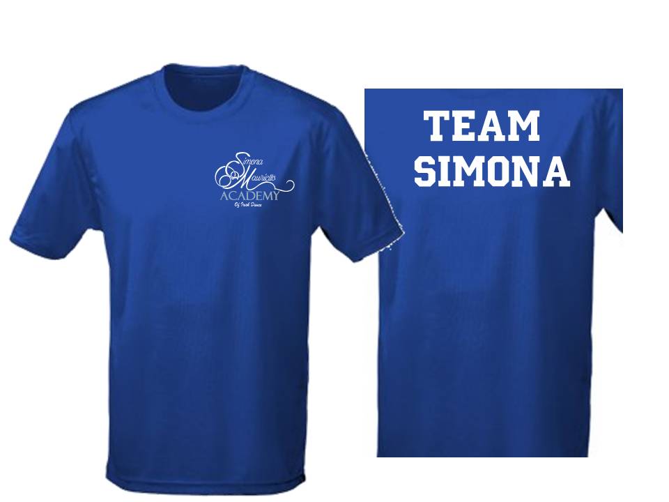 Simona Mauriello Blue T Shirt