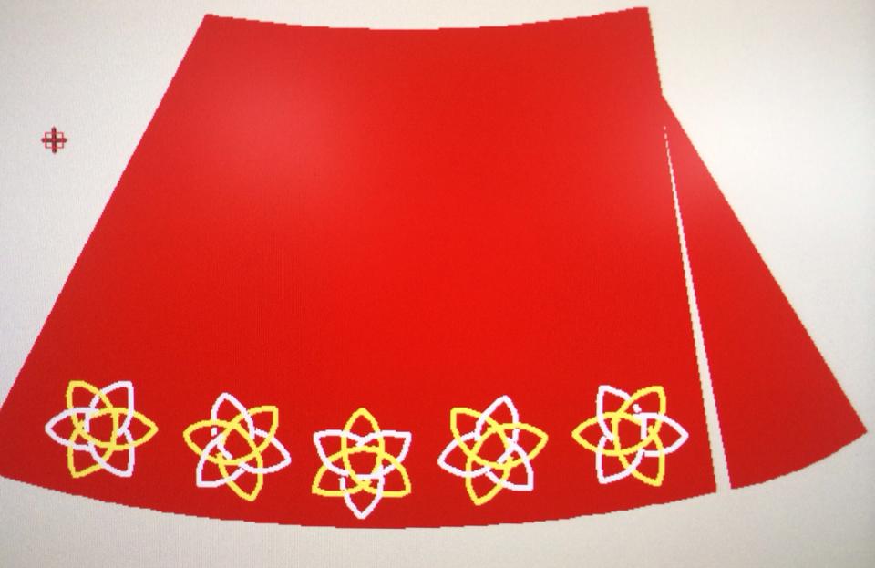 Wrap Skirt (unlined - personal design)